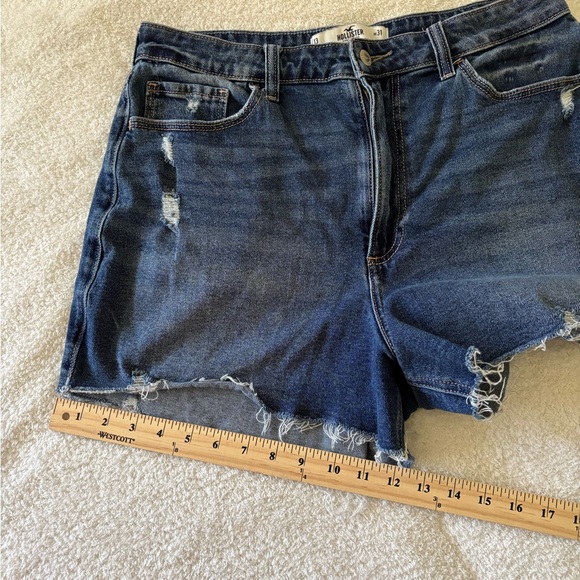 Hollister Denim Blue Women’s Shorts Size W 31 - Picture 6 of 9